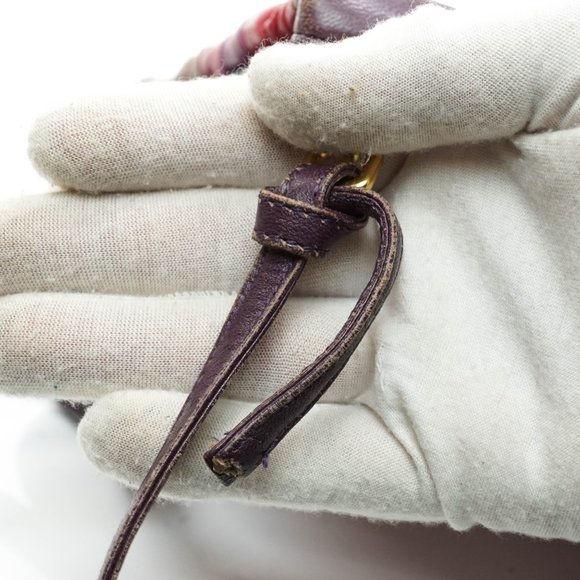 Auth Prada Hand Bag Leather Multi Color - Picture 12 of 15